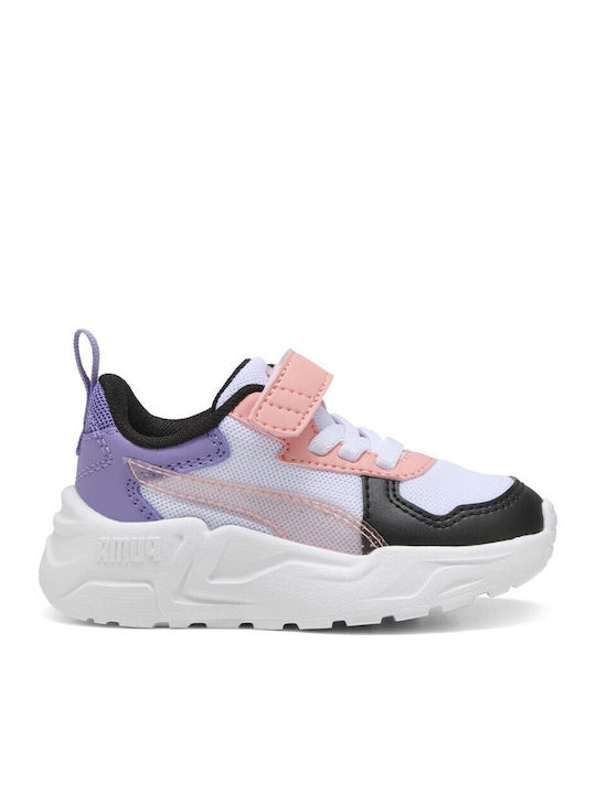 TRINITY 2 JR Kids Sneakers with Scratch White