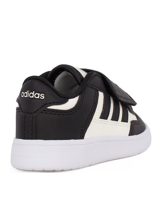 Rapid Court Cf Kids Sneakers with Scratch Black