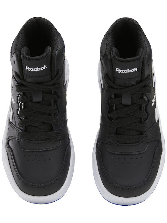 Bb 4500 Court Παιδικά Sneakers High Μαύρα