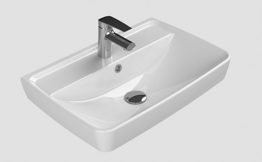 Cerastyle Duru 60 035100-u Wall Mounted Porcelain 60x40x85cm White