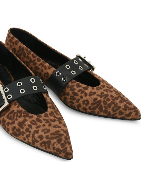 Mehrfarbige Damen Ballerinas