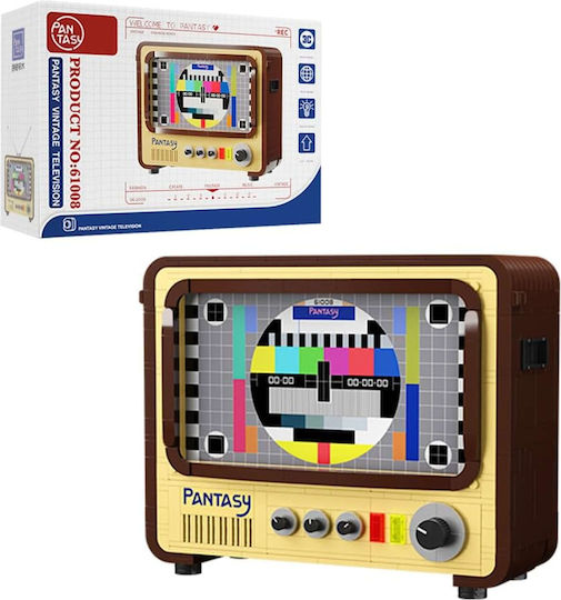 Pantasy Retro Building Blocks for 6+ Years 986 Pieces