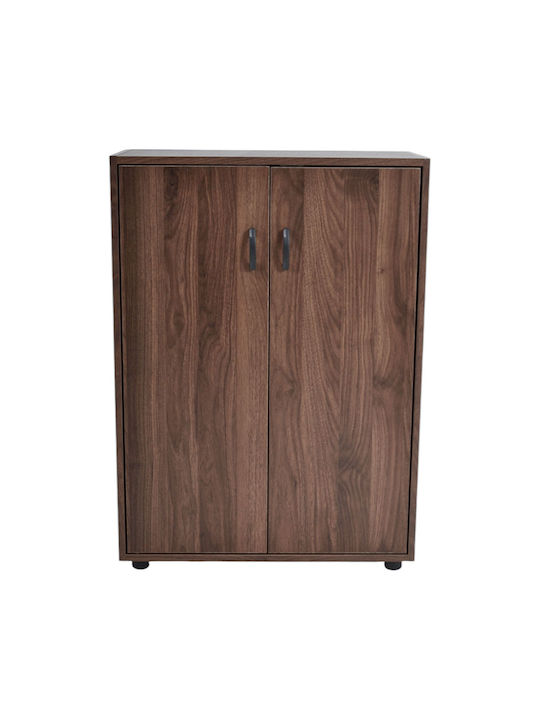 Wooden Shoe Organizer Brown 60x30x83.5cm