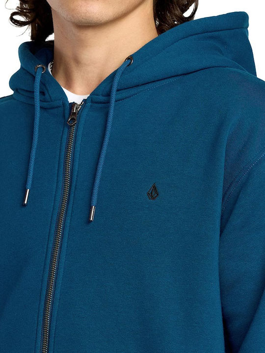 Single Sweatshirt with Hood Gray
