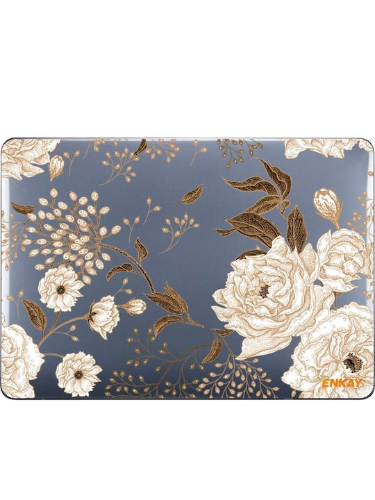 Enkay Laptop Case MacBook Air 13 A2337 M1 A2179 A1932 Golden Flowers A2337 Enkay Laptop Case MacBook Air 13 A2337 M1 A2179 A1932 Golden Flowers A2337