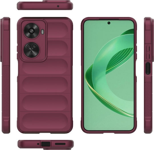 Umschlag Rückseite Silikon Rot (Huawei Nova 12 SE)