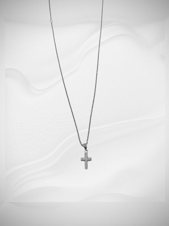 Silber Kreuz mit Kette Silber Kreuz mit Kette