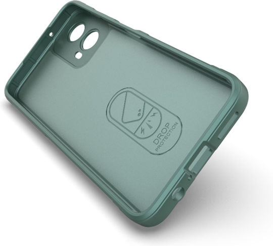 Back Cover Silicon Negru (Motorola Edge 50 Fusion)