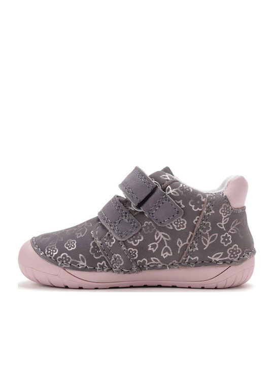 Kinderstiefel Barfuß Grau