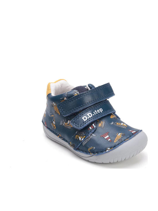 Kinderstiefeletten Marineblau