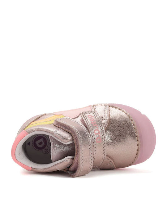 Kinderstiefeletten mit Lichtern Gold