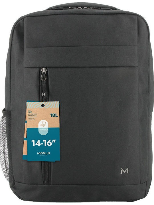 Mobilis Чанта Раница 16" Черна 004004
