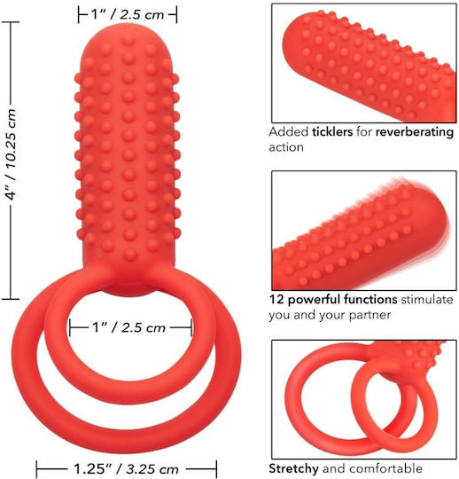 Ring Clitoral Stimulator Vertical Dual Enhancer