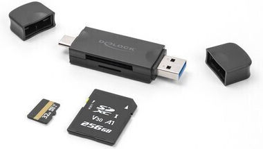 DeLock Card Reader Type-C for /S/D/
