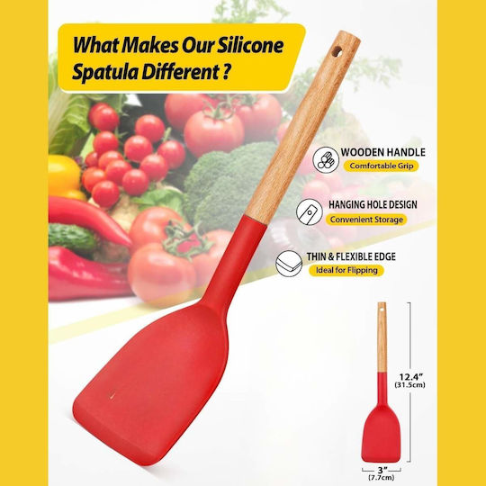 Uncle George Spatula Silicone 31.5cm