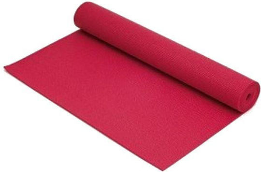 Athlopaidia Covor de exerciții fizice Yoga Roz (173x61x0.3cm)