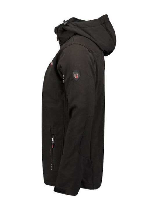 Winter Jacket Softshell Waterproof and Windproof Black