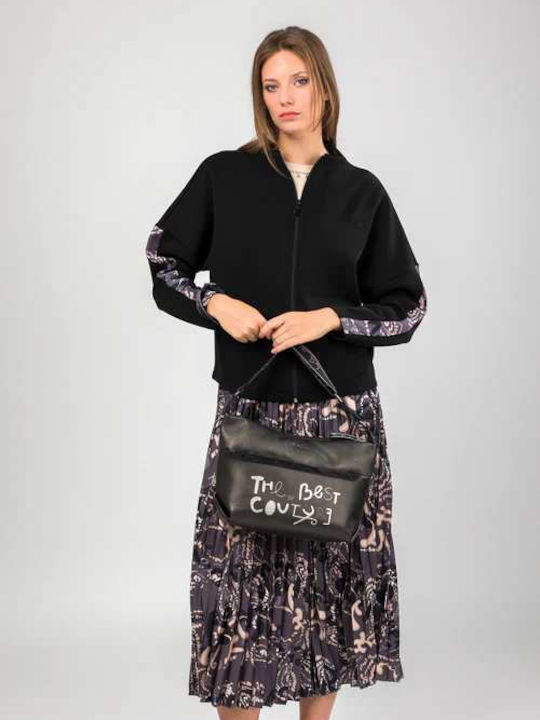 Nature Women's Messenger Bag Grey / Black