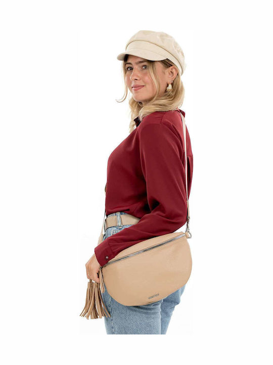 Women's Bag Shoulder Beige