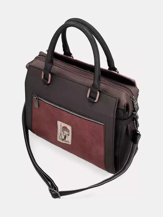 Damentasche Schultertasche Rosa