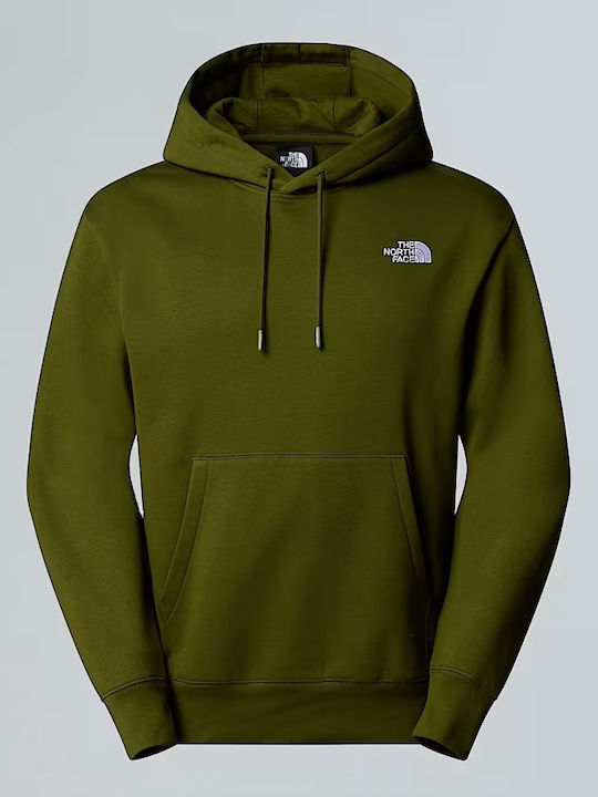 Sweatshirt with Hood Woodland Green