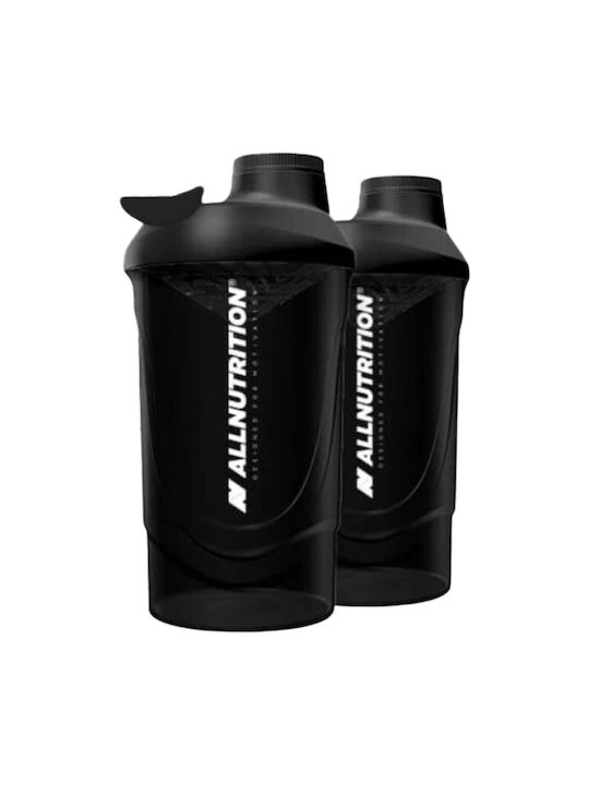 AllNutrition Shaker Protein 600ml Kunststoff Schwarz