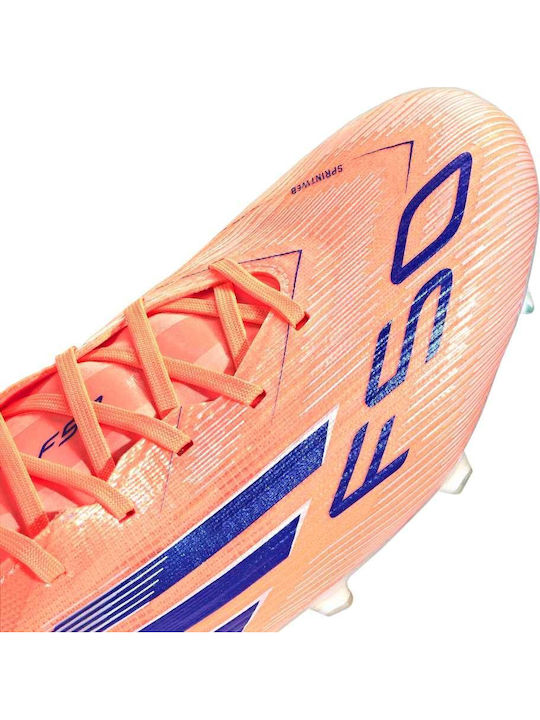 adidas F50 Pro Fußballschuhe mit Stollen Orange