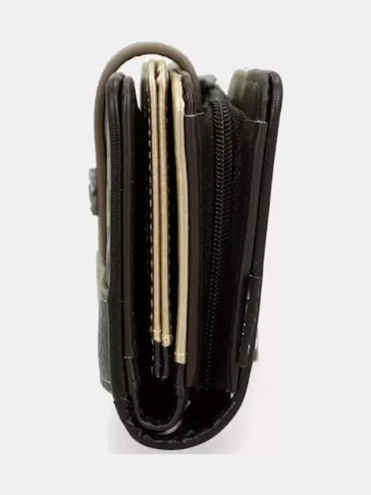 Small Fabric Women's Wallet Classic with RFID Black