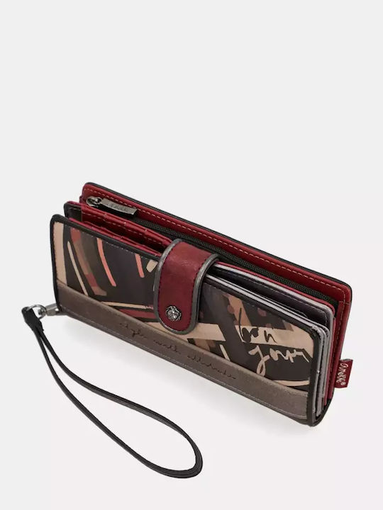 Large Fabric Women's Wallet Classic with RFID Black