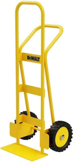 Dewalt Καρότσι Μεταφοράς Με Επέκταση Πλάτης για Φορτίο Βάρους έως 500kg σε Κίτρινο Χρώμα