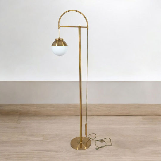 ARlight CS 8020 Stehleuchte H174xB10cm. mit Fassung für Lampe E27 Gold