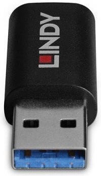 Lindy Μετατροπέας USB-A male σε USB-C female 1τμχ 71264