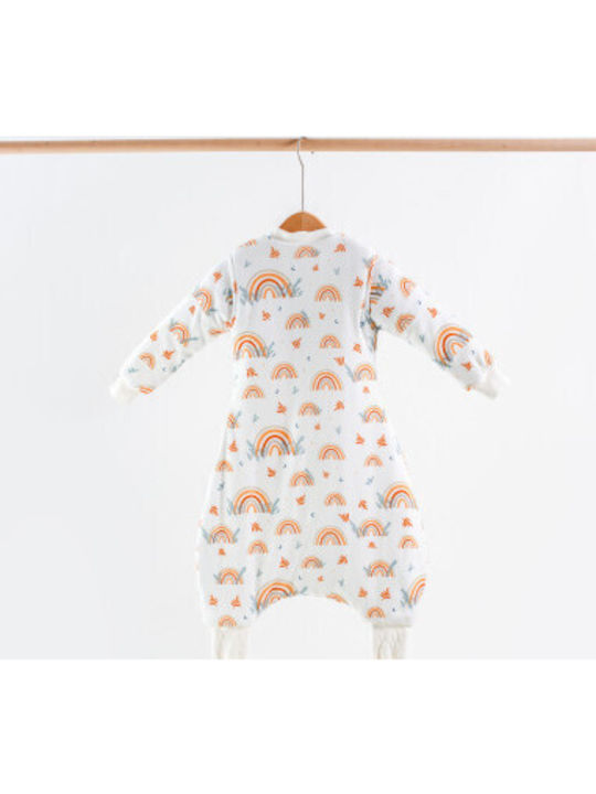 abo Winter Sleeping Bag with Feet Rainbow