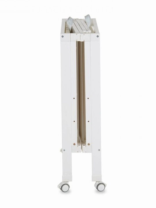 Cangaroo Бебешка Люлка Бяла с Матрак 60x120см