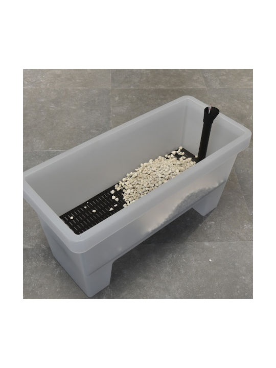 Viomes Planter Box Μαυρο 79x34.5cm.