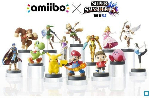Nintendo Amiibo Super Smash Bros Zelda Character Figure for 3DS