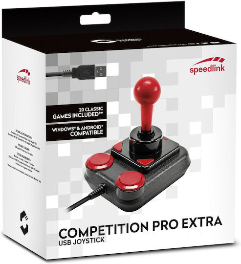 SpeedLink Competition Pro Extra Joystick Verkabelt Kompatibel mit PC