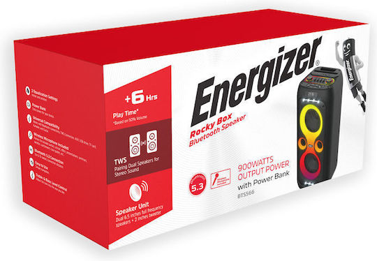 Energizer Ηχείο BTS566 Μαύρο