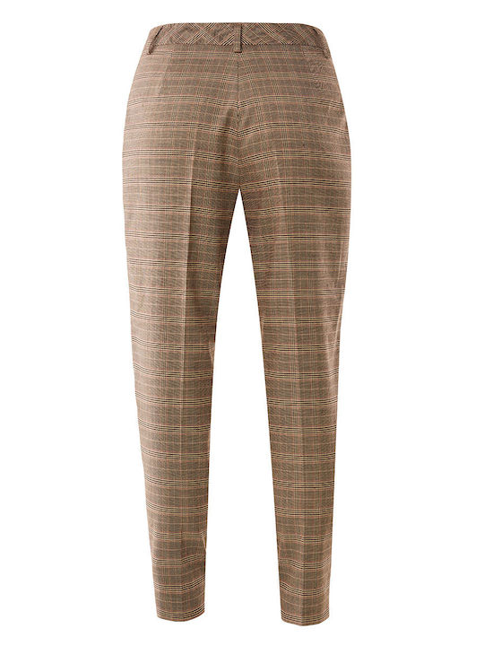 Women's Fabric Trousers Multicolor