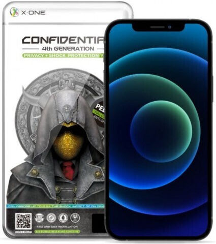 X-One Extreme Shock Eliminator Privacy Tempered Glass (iPhone 15 Plus / 16 Plus)