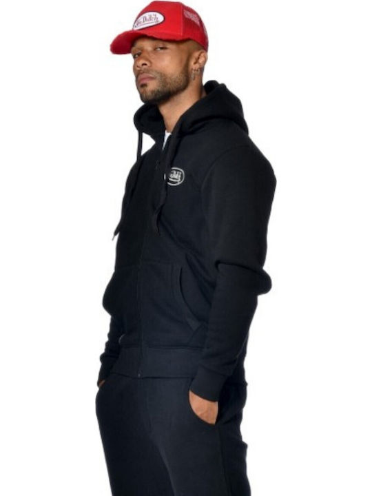 Sweatshirt with Hood Black