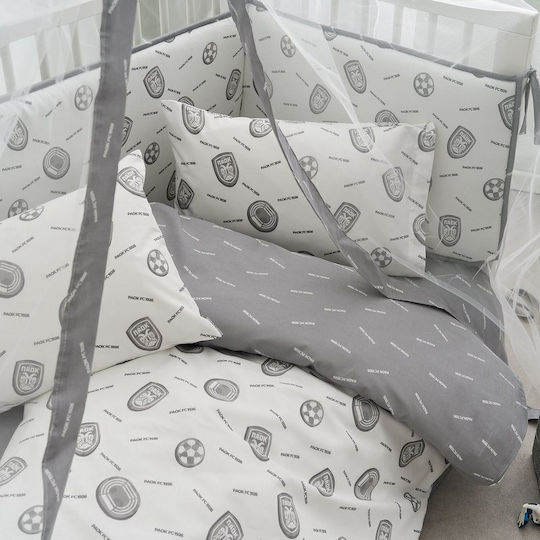 Vesta Home Elektrische Gitarren Baby Bettlaken Grau 120x165cm