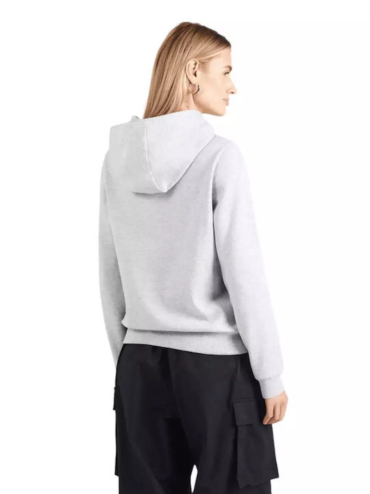 Women's Sweatshirt Hooded Gray