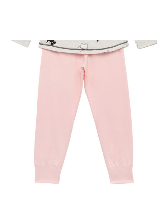 Minerva Детска пижама Grey Melange Terrier 62424 Allover