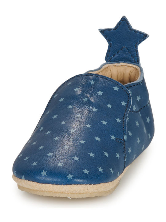 Bonton Baby Hausschuhe Blau
