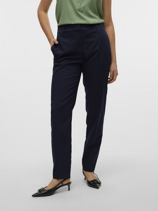 Dama Tesatura Pantaloni Navy