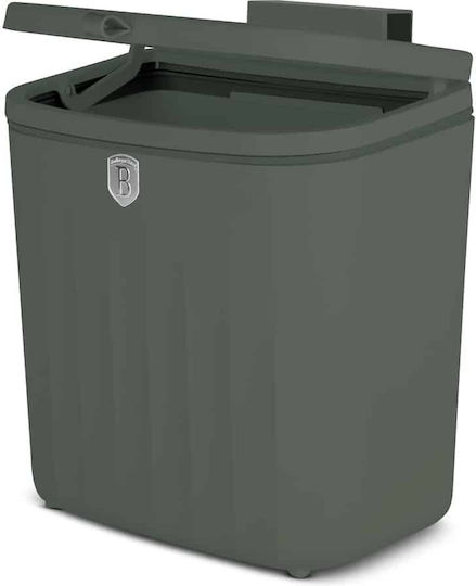 Berlinger Haus Waste Bin Waste Plastic Green 7lt 1pcs