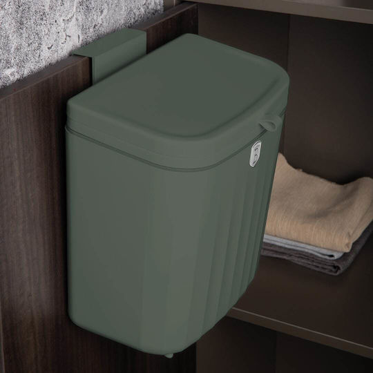 Berlinger Haus Waste Bin Waste Plastic Green 7lt 1pcs