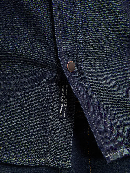 Μακρυμάνικo Τζιν Πουκάμισο Dark Indigo