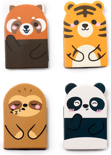 Set 4 Lesezeichen Adora Animals Magnetisch